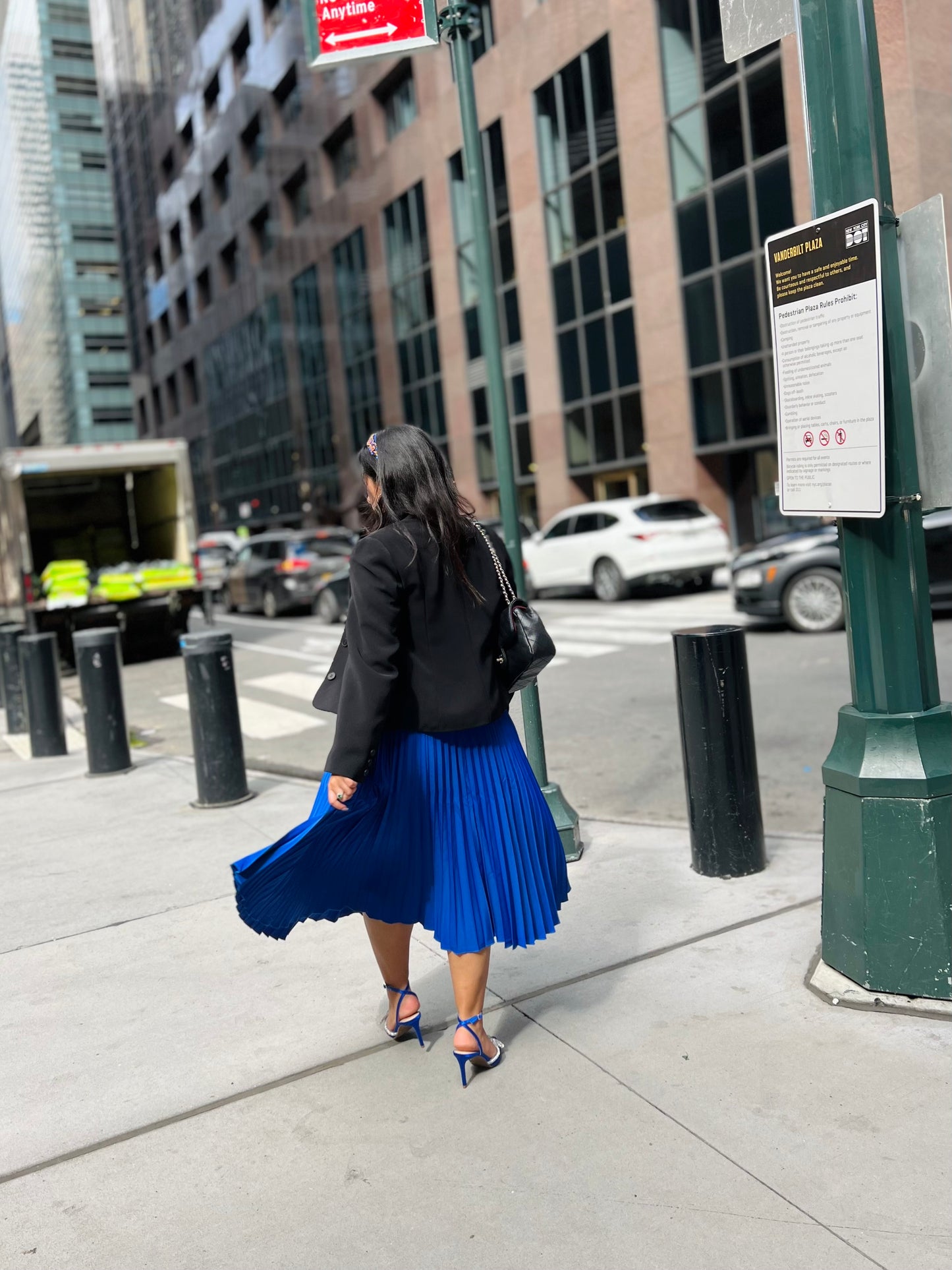 👑Princess moonlight pleated midi skirt