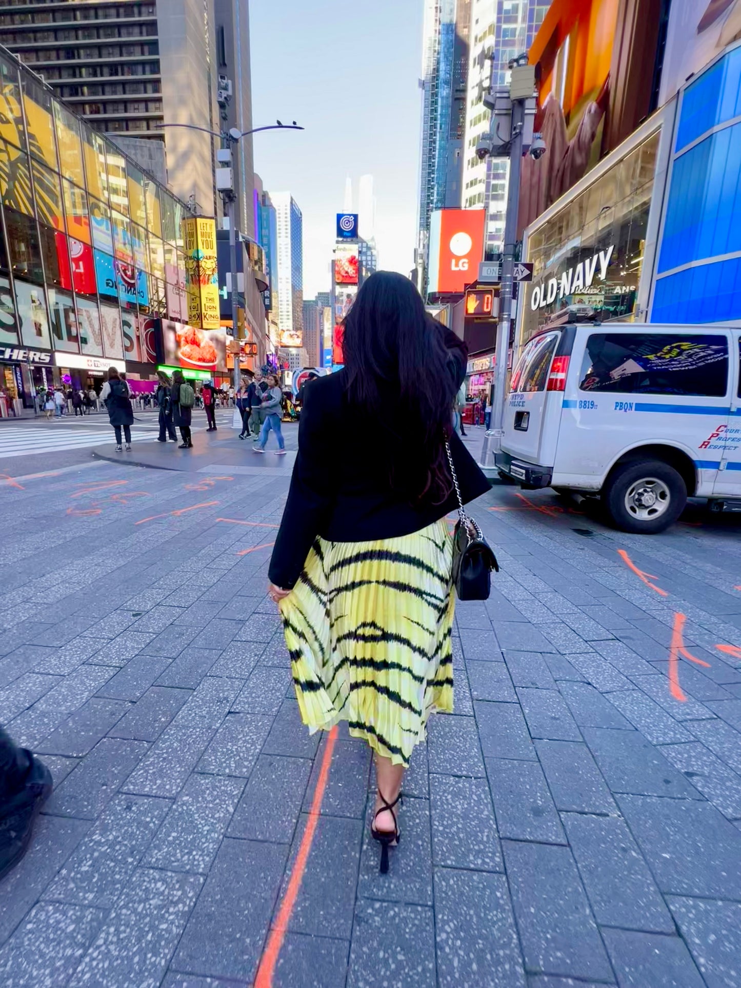 👑Princess Melody pleated midi skirt